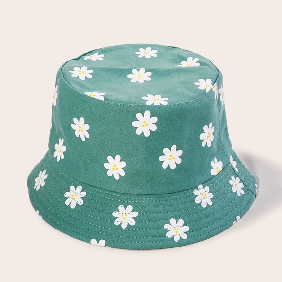 SHEIN Other - Daisy Pattern Bucket Hat